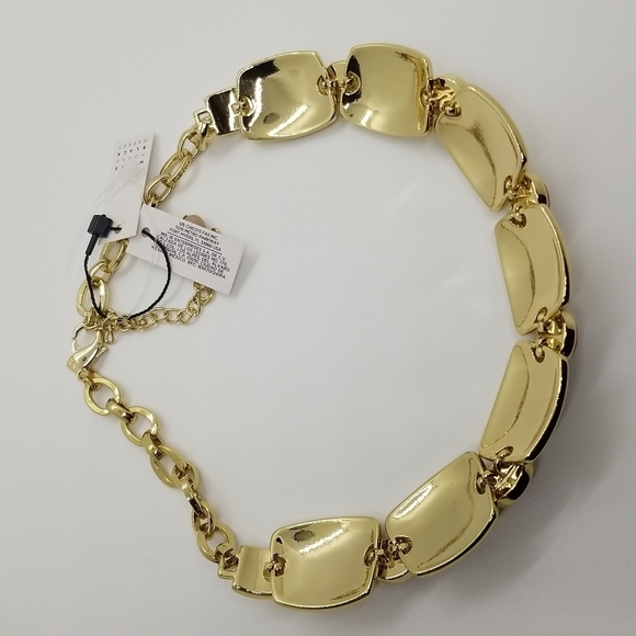 WHBM Semi Precious Stone & Gold-Toned Necklace - Picture 4 of 7